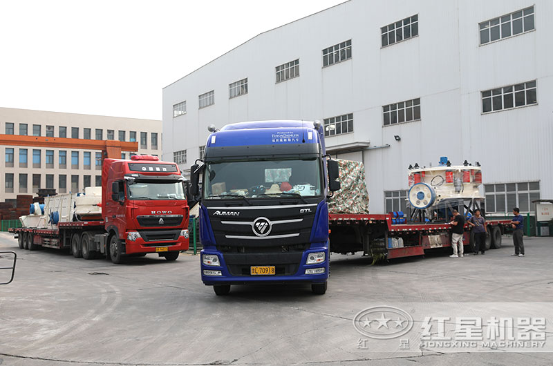 河南开云手机在线登陆入口全套砂石加工生产线配置设备发货